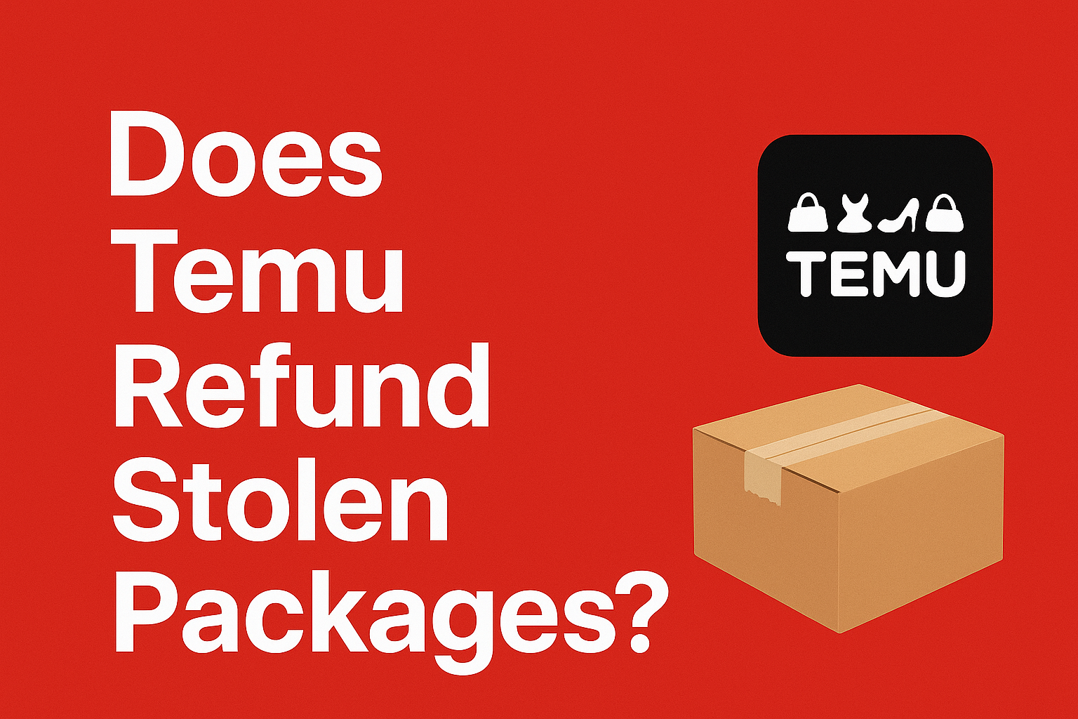 Does Temu Refund Stolen Packages?